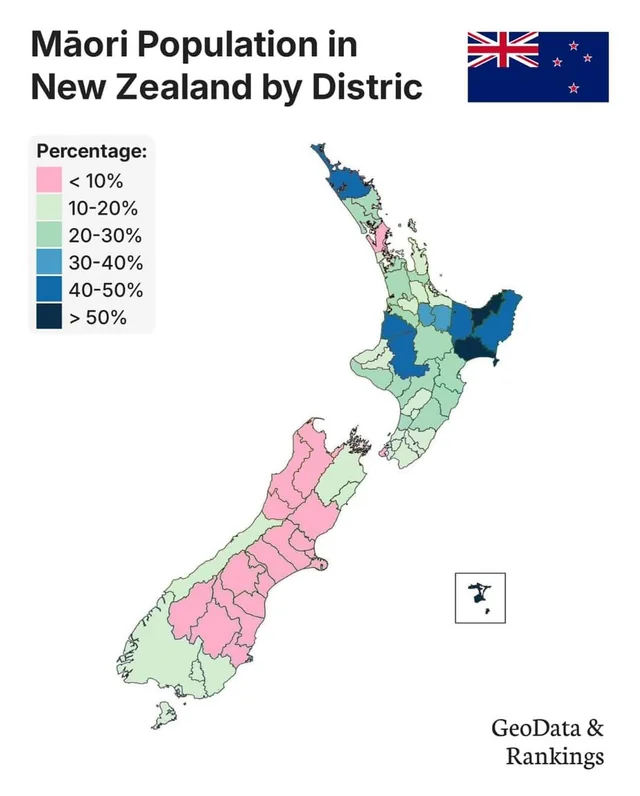 Image de la population Maori à Nouvelle-Zélande